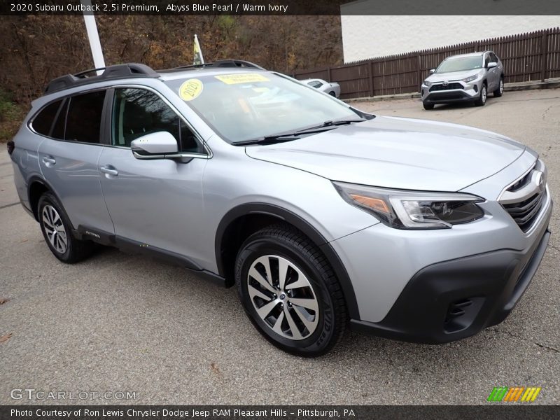 Abyss Blue Pearl / Warm Ivory 2020 Subaru Outback 2.5i Premium
