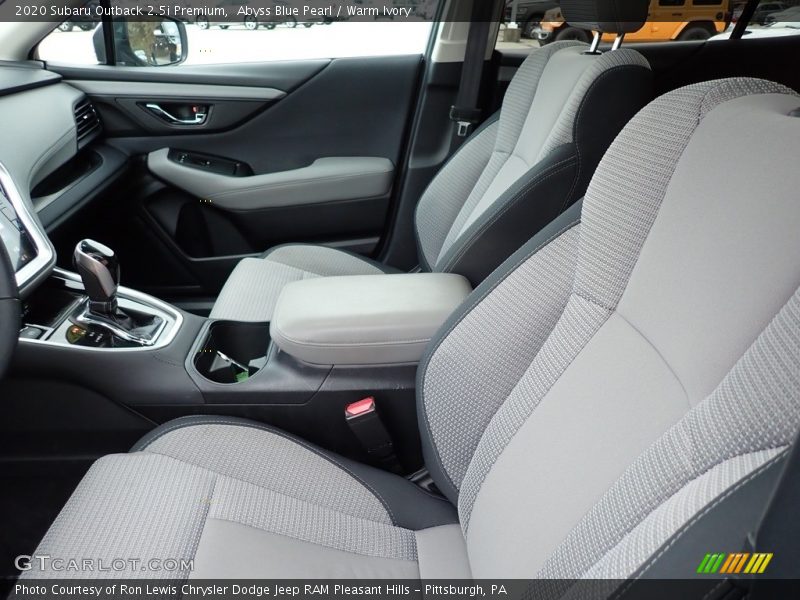 Abyss Blue Pearl / Warm Ivory 2020 Subaru Outback 2.5i Premium