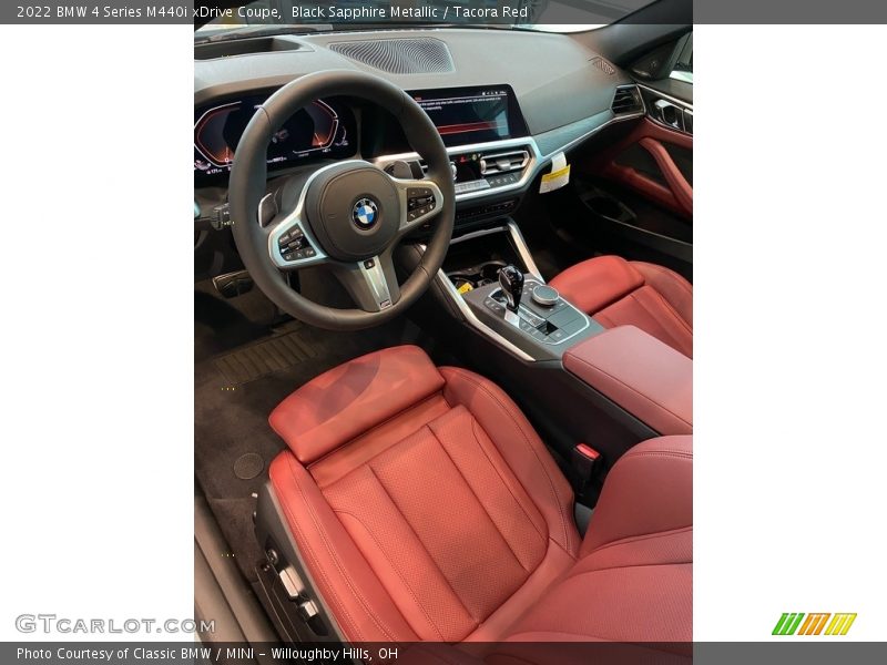 2022 4 Series M440i xDrive Coupe Tacora Red Interior
