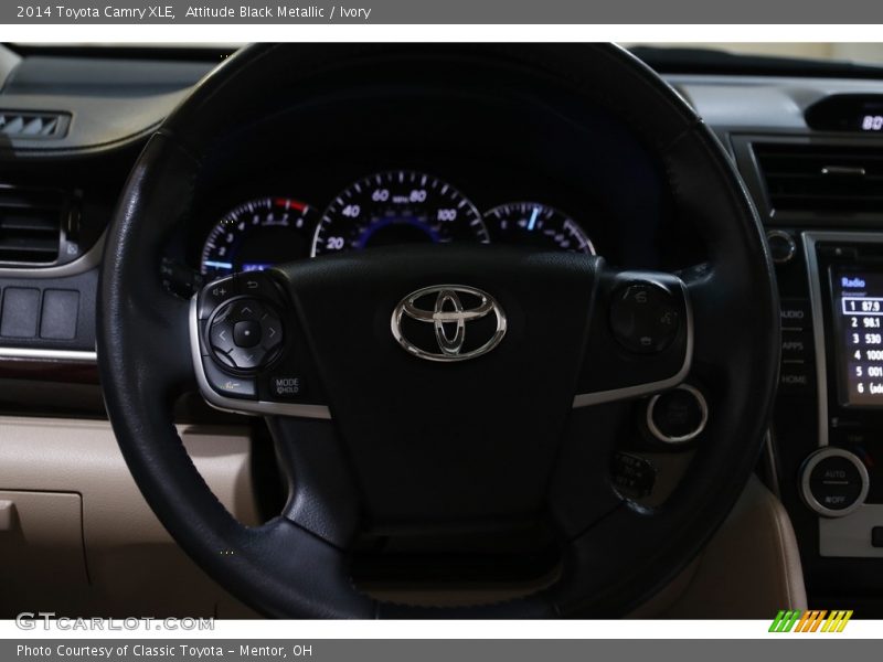 Attitude Black Metallic / Ivory 2014 Toyota Camry XLE