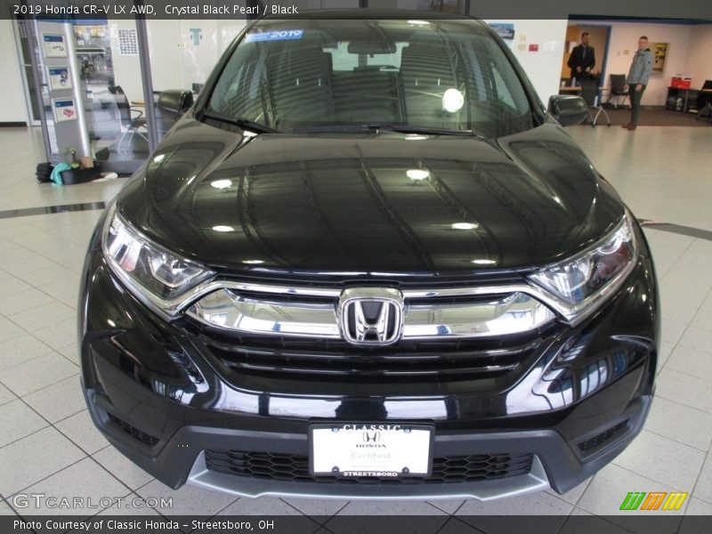Crystal Black Pearl / Black 2019 Honda CR-V LX AWD