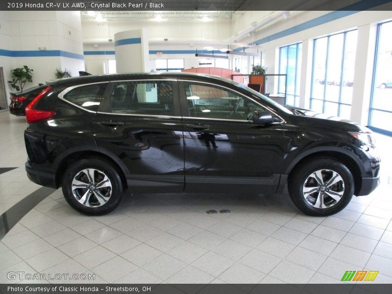 Crystal Black Pearl / Black 2019 Honda CR-V LX AWD