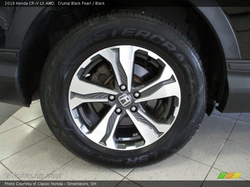 Crystal Black Pearl / Black 2019 Honda CR-V LX AWD