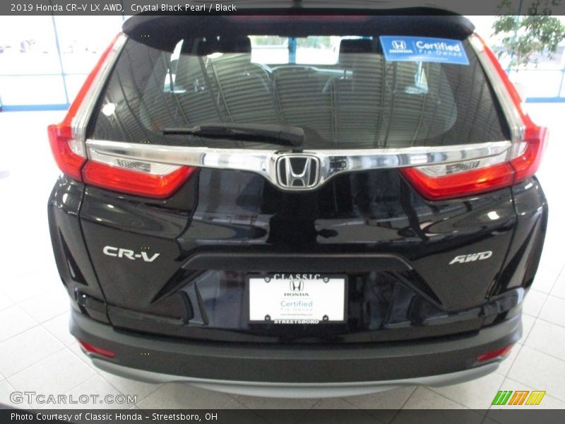 Crystal Black Pearl / Black 2019 Honda CR-V LX AWD