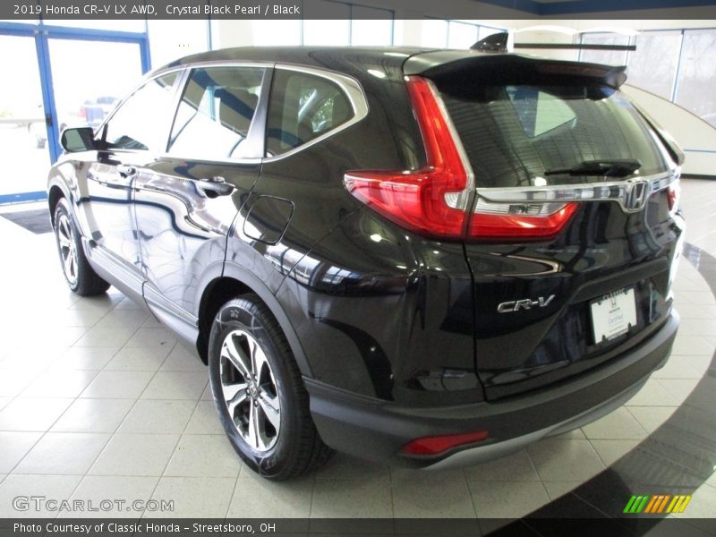 Crystal Black Pearl / Black 2019 Honda CR-V LX AWD