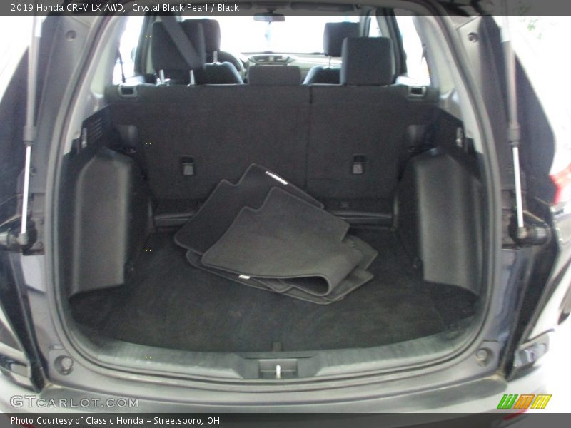 Crystal Black Pearl / Black 2019 Honda CR-V LX AWD