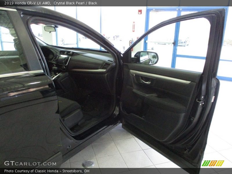 Crystal Black Pearl / Black 2019 Honda CR-V LX AWD