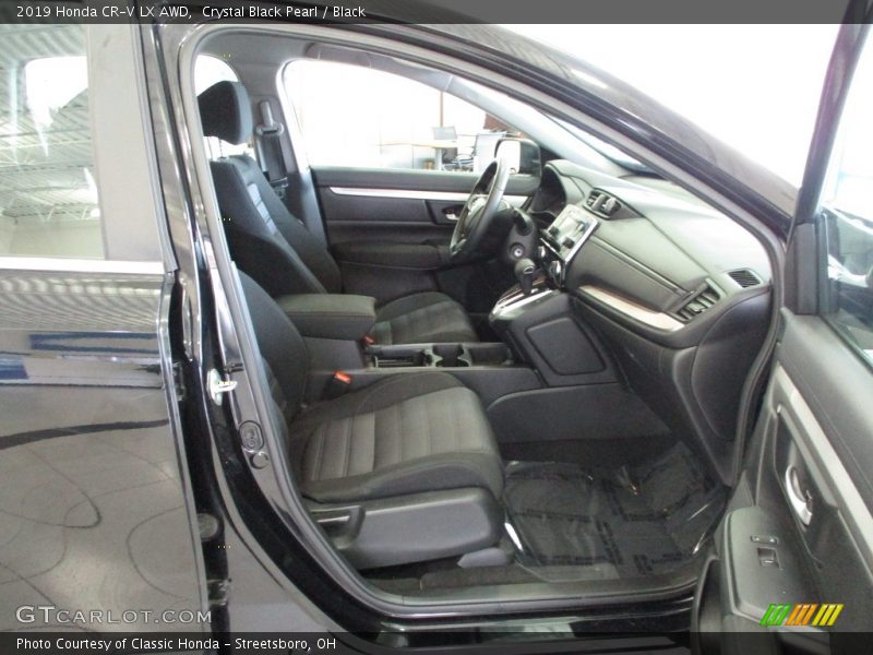 Crystal Black Pearl / Black 2019 Honda CR-V LX AWD