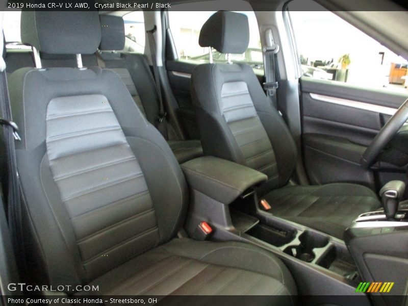Crystal Black Pearl / Black 2019 Honda CR-V LX AWD