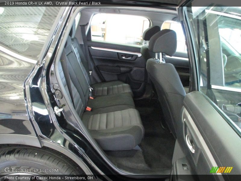 Crystal Black Pearl / Black 2019 Honda CR-V LX AWD