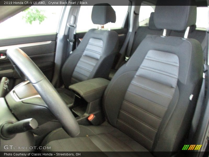 Crystal Black Pearl / Black 2019 Honda CR-V LX AWD