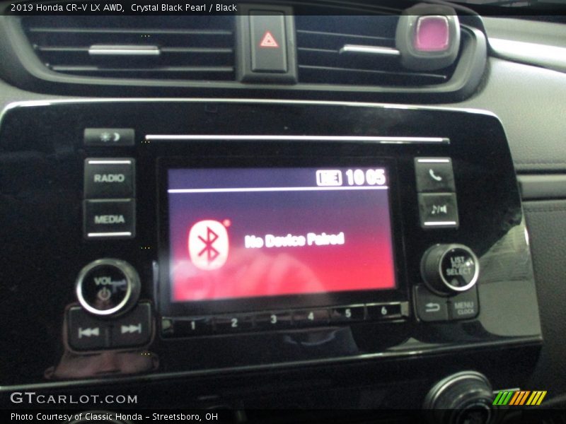 Crystal Black Pearl / Black 2019 Honda CR-V LX AWD