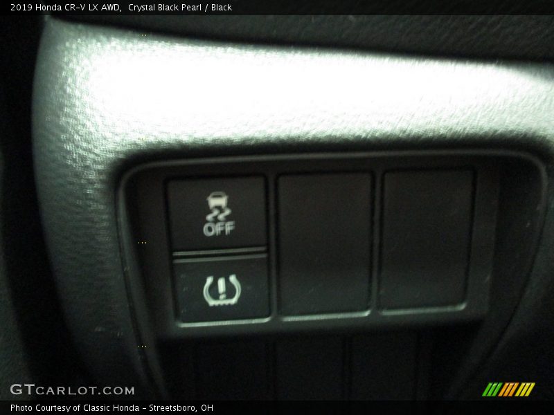 Crystal Black Pearl / Black 2019 Honda CR-V LX AWD