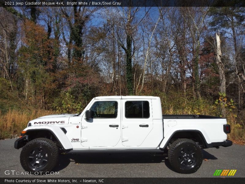 Bright White / Black/Steel Gray 2021 Jeep Gladiator Mojave 4x4