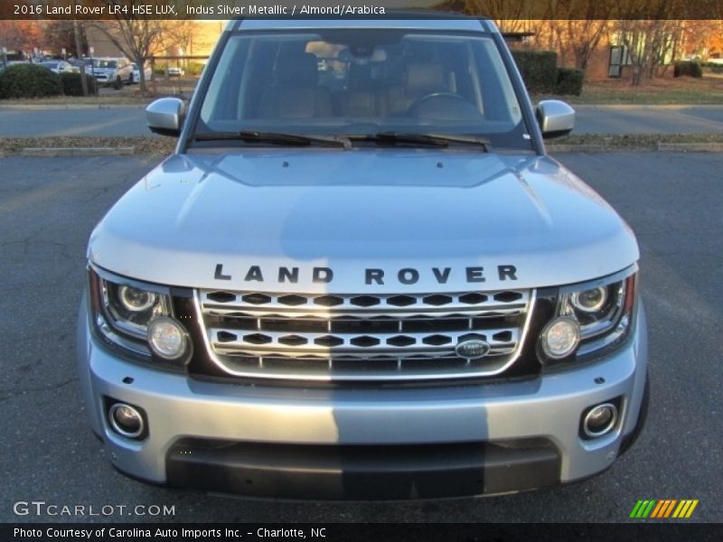 Indus Silver Metallic / Almond/Arabica 2016 Land Rover LR4 HSE LUX