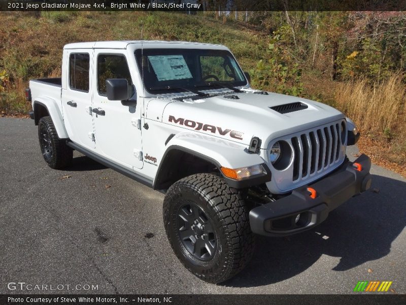 Bright White / Black/Steel Gray 2021 Jeep Gladiator Mojave 4x4