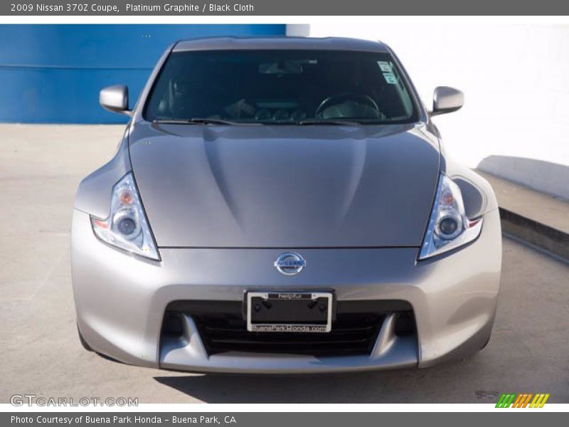 Platinum Graphite / Black Cloth 2009 Nissan 370Z Coupe