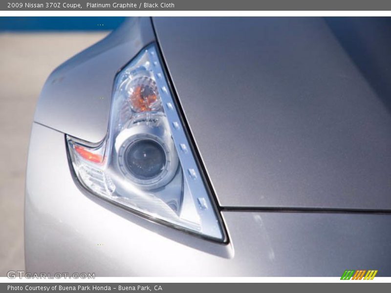 Platinum Graphite / Black Cloth 2009 Nissan 370Z Coupe
