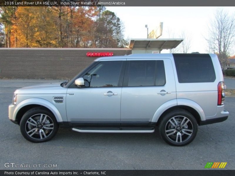 Indus Silver Metallic / Almond/Arabica 2016 Land Rover LR4 HSE LUX