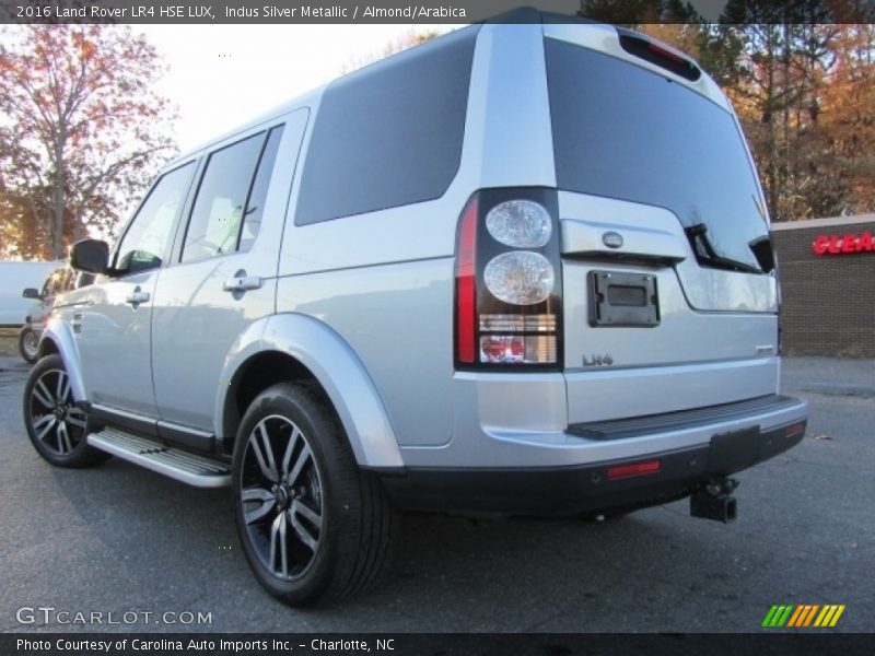 Indus Silver Metallic / Almond/Arabica 2016 Land Rover LR4 HSE LUX
