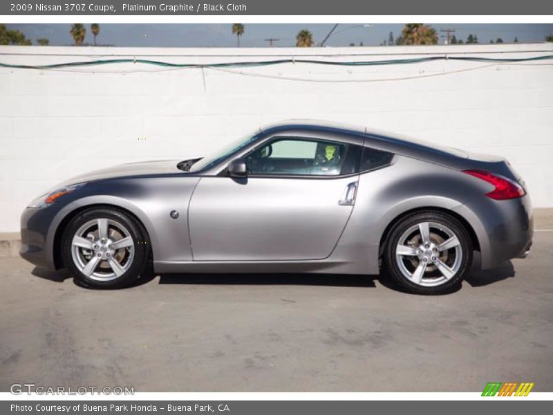 Platinum Graphite / Black Cloth 2009 Nissan 370Z Coupe