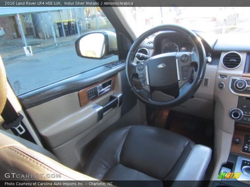 Front Seat of 2016 LR4 HSE LUX