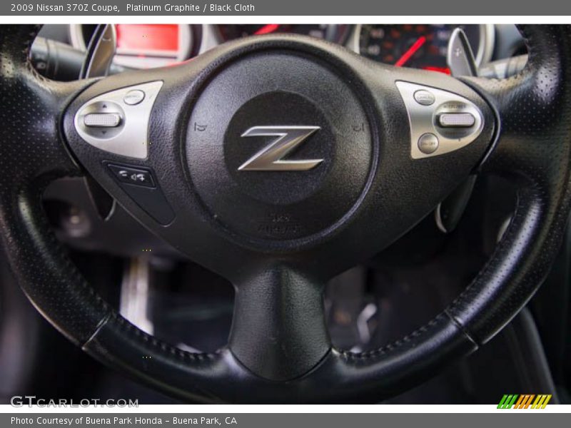 Platinum Graphite / Black Cloth 2009 Nissan 370Z Coupe