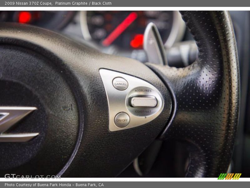 Platinum Graphite / Black Cloth 2009 Nissan 370Z Coupe