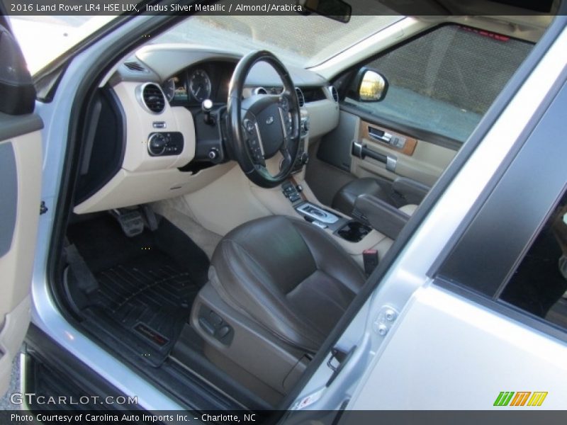 Front Seat of 2016 LR4 HSE LUX