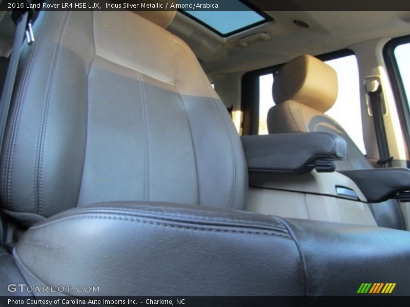 Front Seat of 2016 LR4 HSE LUX
