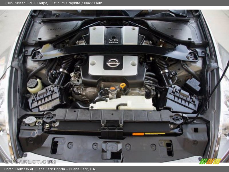 Platinum Graphite / Black Cloth 2009 Nissan 370Z Coupe