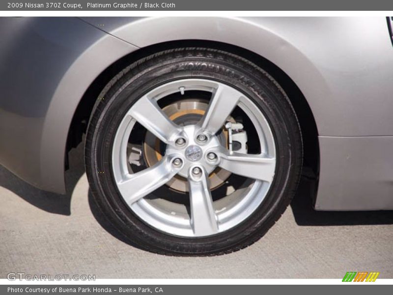 Platinum Graphite / Black Cloth 2009 Nissan 370Z Coupe