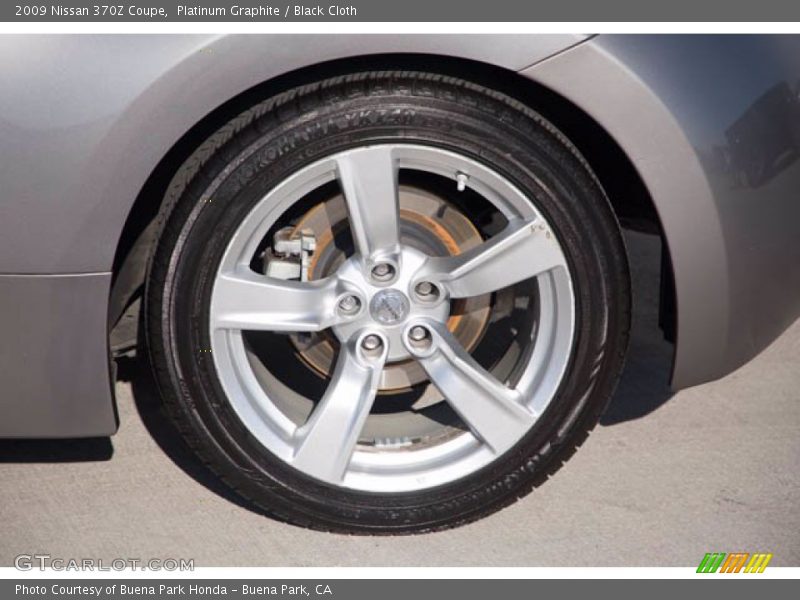 Platinum Graphite / Black Cloth 2009 Nissan 370Z Coupe