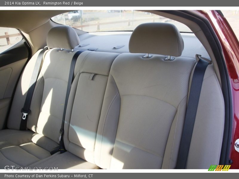 Remington Red / Beige 2014 Kia Optima LX