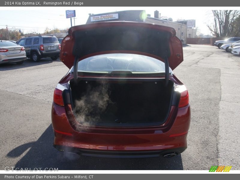 Remington Red / Beige 2014 Kia Optima LX