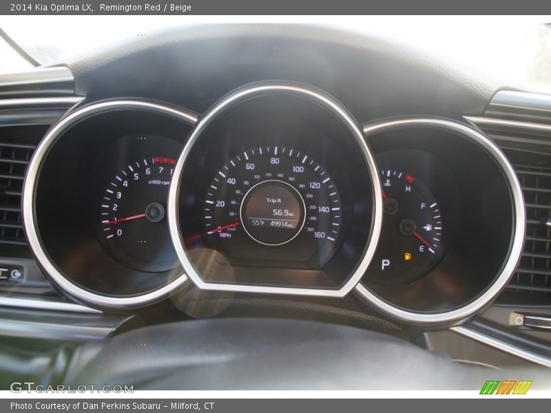 Remington Red / Beige 2014 Kia Optima LX