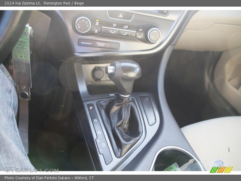 Remington Red / Beige 2014 Kia Optima LX