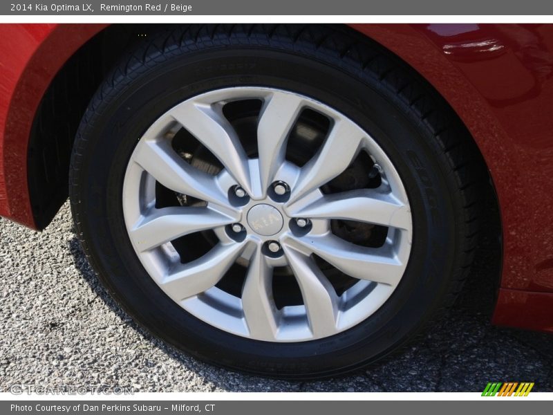 Remington Red / Beige 2014 Kia Optima LX