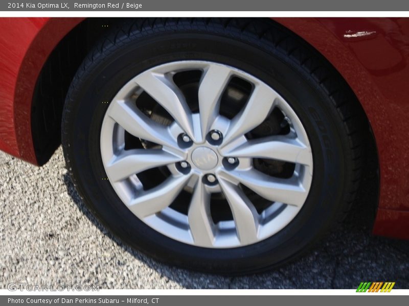 Remington Red / Beige 2014 Kia Optima LX