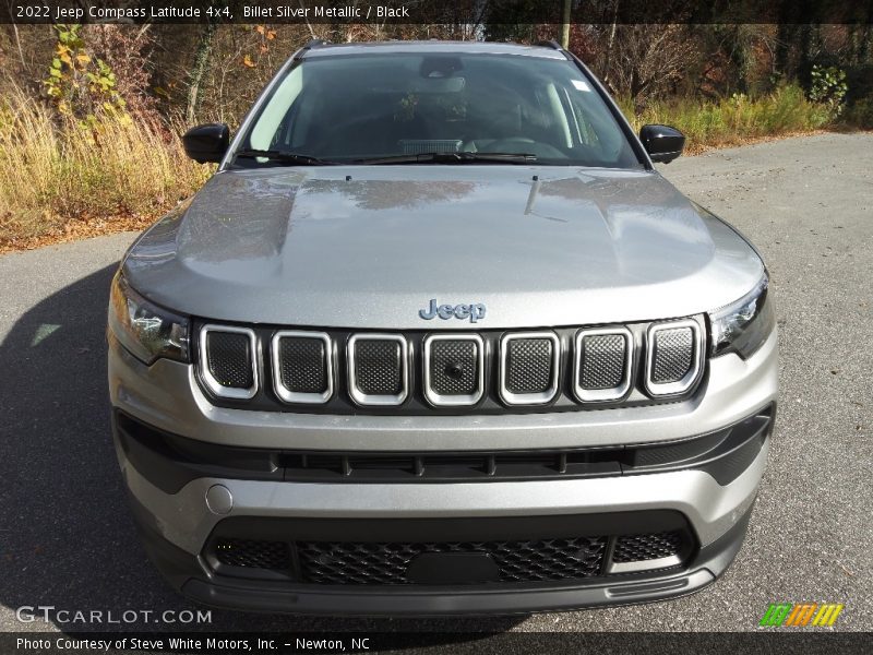Billet Silver Metallic / Black 2022 Jeep Compass Latitude 4x4
