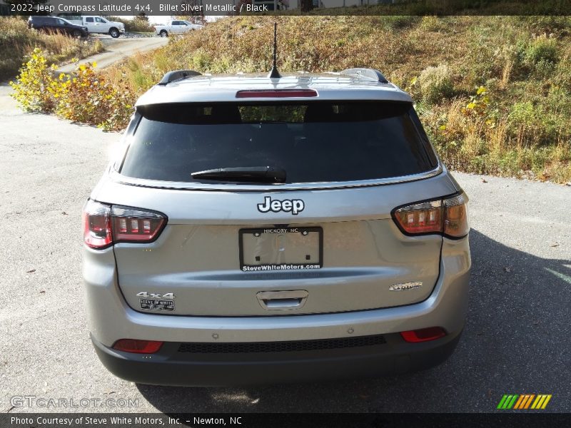 Billet Silver Metallic / Black 2022 Jeep Compass Latitude 4x4