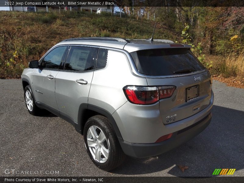 Billet Silver Metallic / Black 2022 Jeep Compass Latitude 4x4
