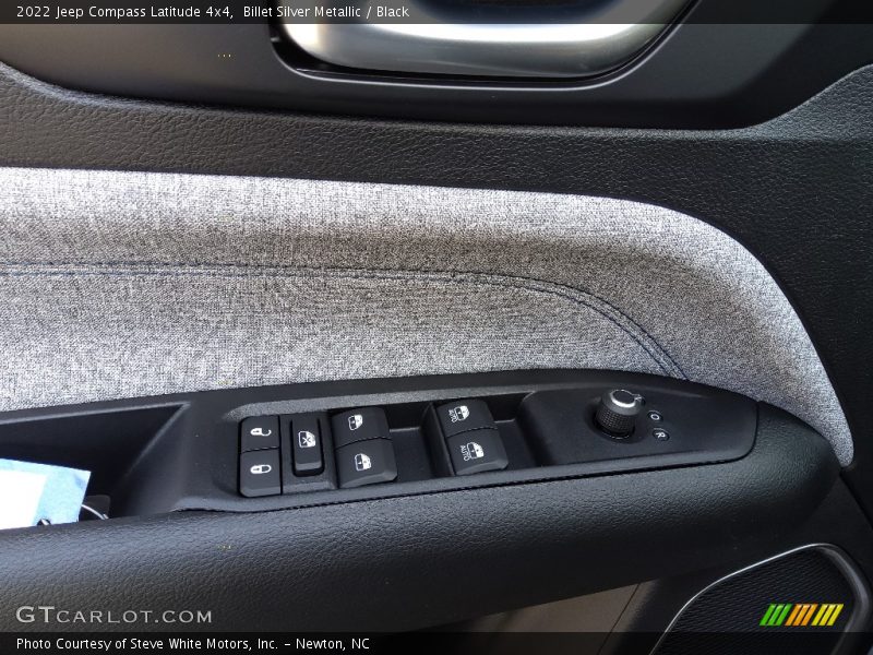 Billet Silver Metallic / Black 2022 Jeep Compass Latitude 4x4