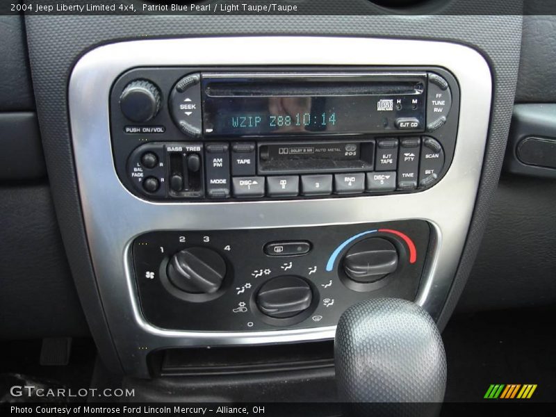 Patriot Blue Pearl / Light Taupe/Taupe 2004 Jeep Liberty Limited 4x4