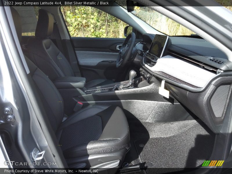 Billet Silver Metallic / Black 2022 Jeep Compass Latitude 4x4