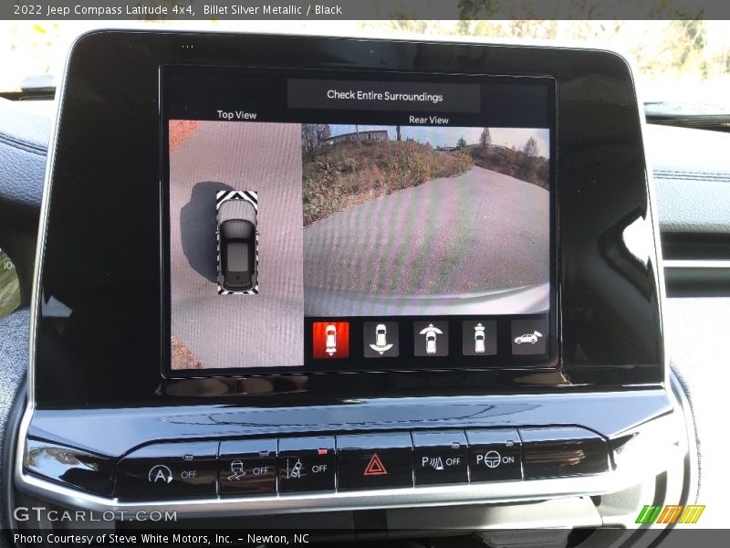 Billet Silver Metallic / Black 2022 Jeep Compass Latitude 4x4