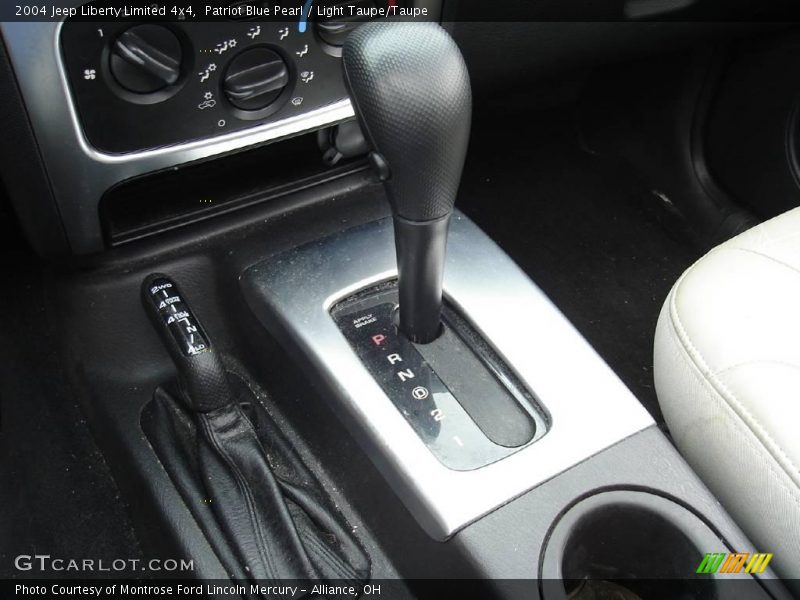Patriot Blue Pearl / Light Taupe/Taupe 2004 Jeep Liberty Limited 4x4
