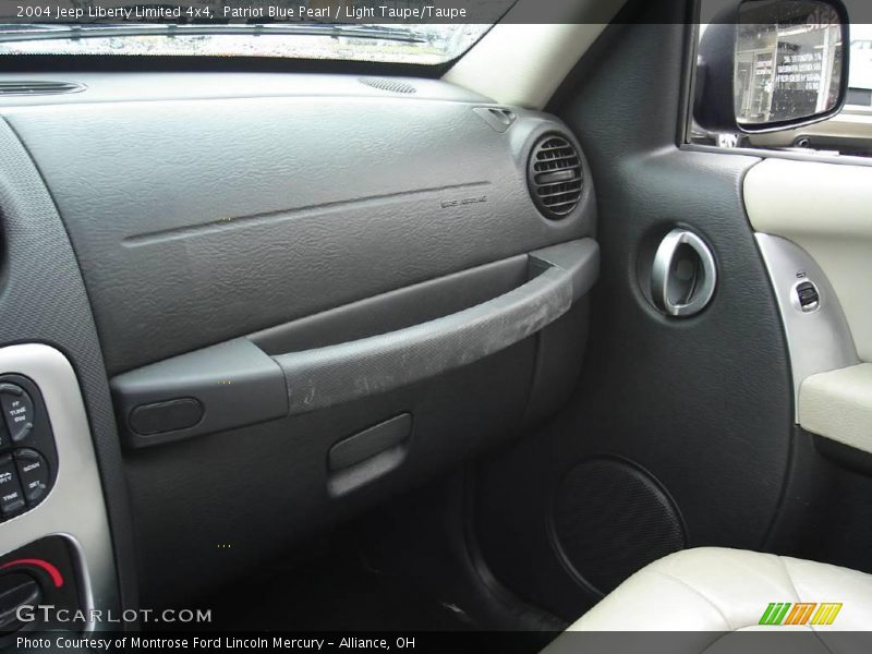 Patriot Blue Pearl / Light Taupe/Taupe 2004 Jeep Liberty Limited 4x4