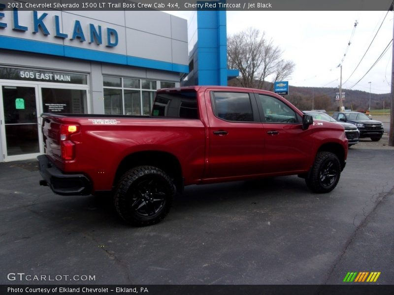 Cherry Red Tintcoat / Jet Black 2021 Chevrolet Silverado 1500 LT Trail Boss Crew Cab 4x4
