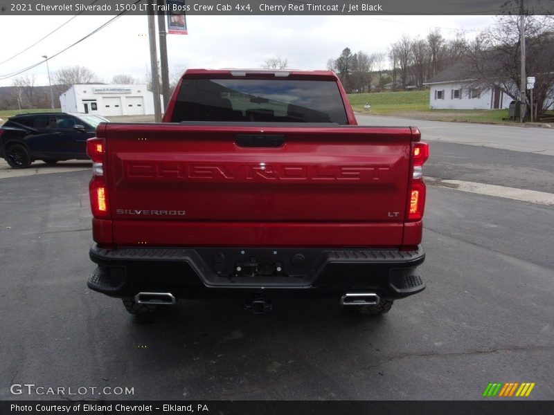 Cherry Red Tintcoat / Jet Black 2021 Chevrolet Silverado 1500 LT Trail Boss Crew Cab 4x4